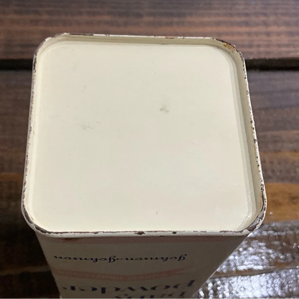 Vintage Johnson & Johnson’s Powder Tin Only Collectible USA